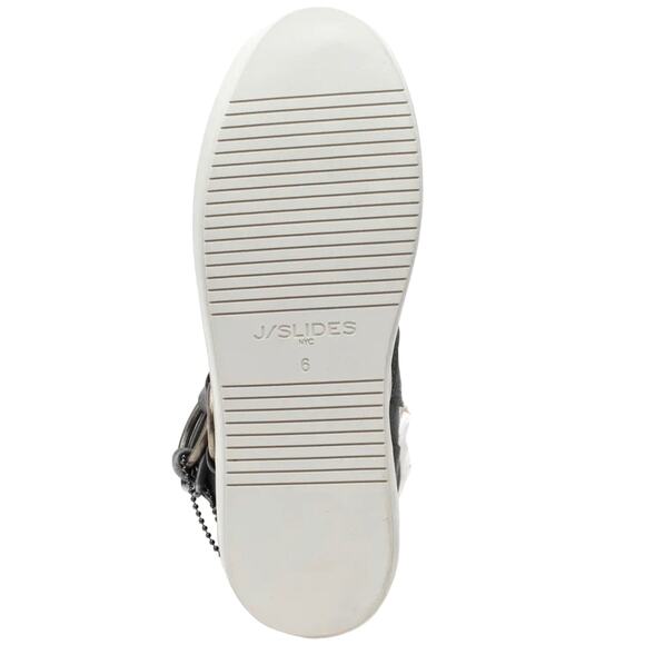 J/Slides NYC Nelly Gray Women Winter Boot Size 8.5 Suede Faux Fur Waterproof New - Picture 8 of 10